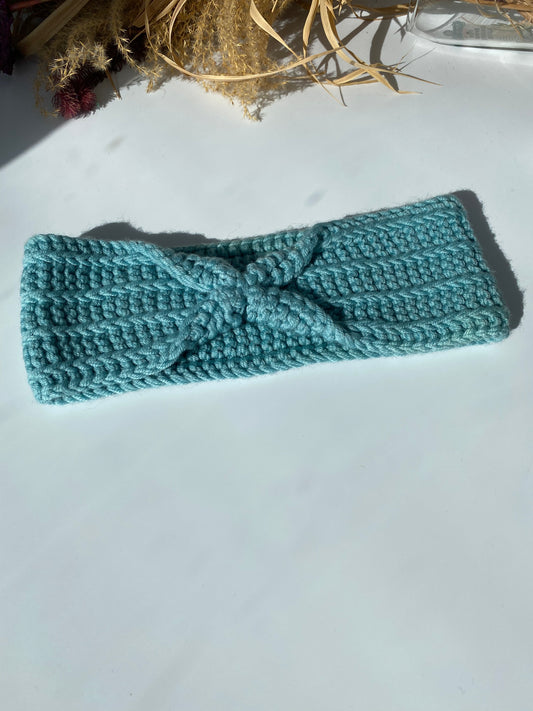 aqua blue headband