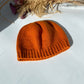 Handmade unisex beanie. Made from a very soft merino yarn, it’s warm and comfortable.