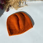 Handmade unisex beanie. Made from a very soft merino yarn, it’s warm and comfortable.